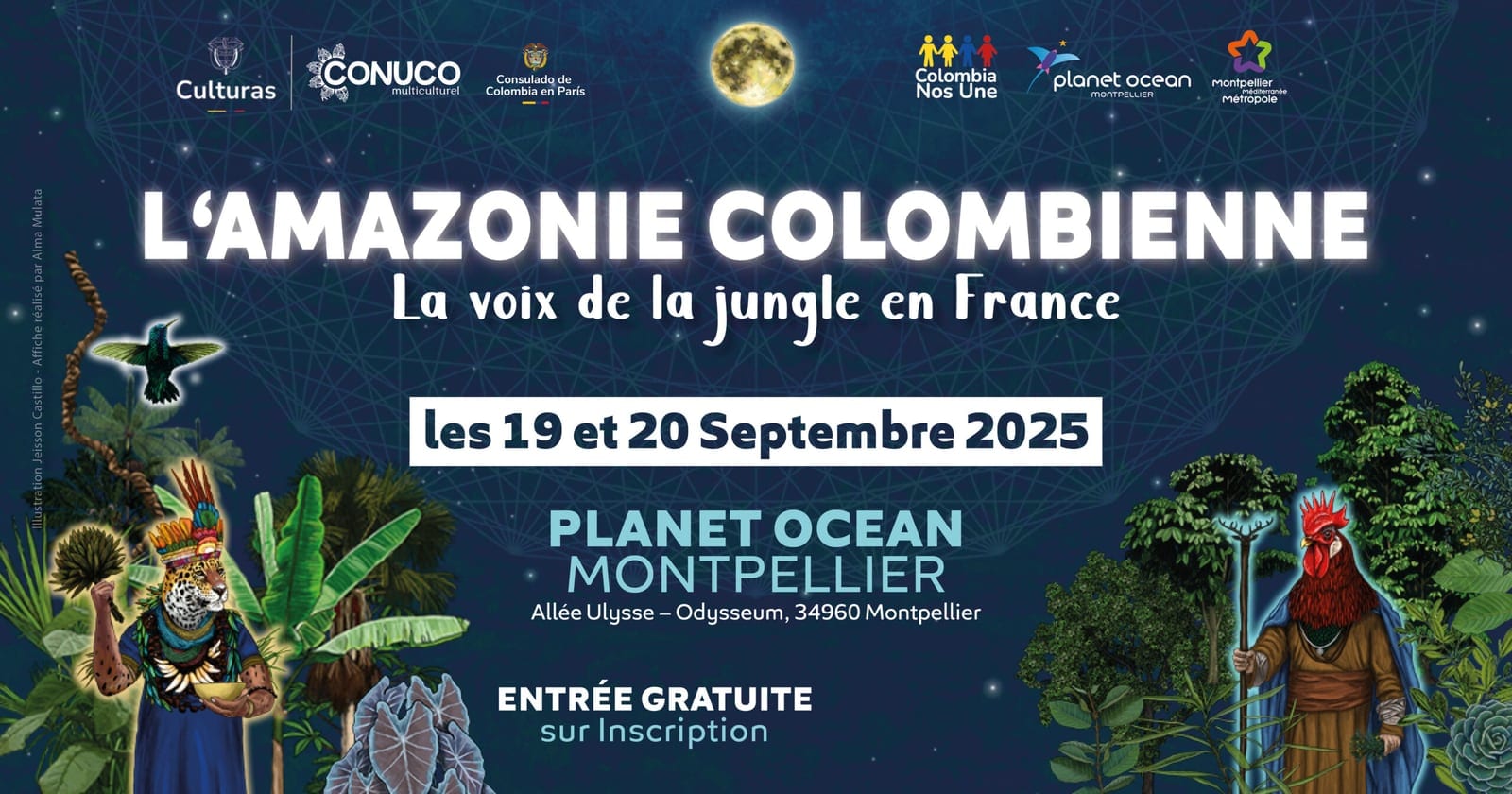 Illustration for the article : Planet Ocean: the Colombian Amazon