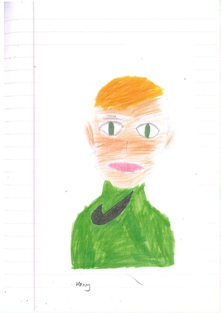 Illustration for the article : Eridan children receive letters from their English pen pals